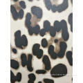 Printed small leopard print PU leather